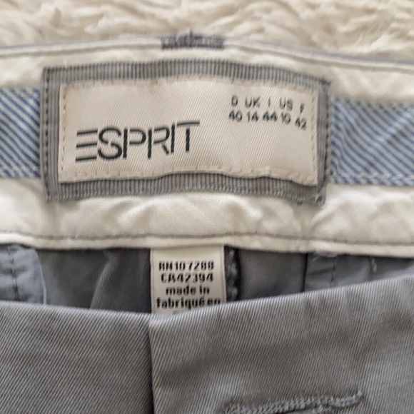 Esprit light grey Capri pants - Picture 2 of 3